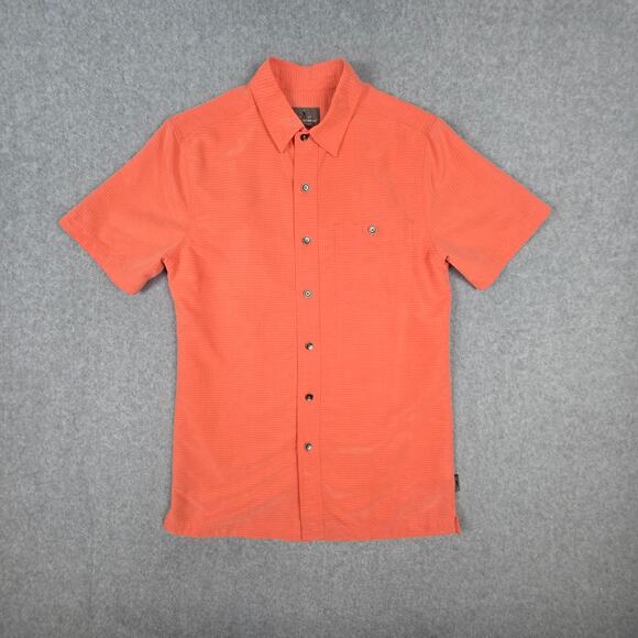 Royal Robbins Shirt Mens Small Classic Desert Pucker Standard Fit Button Down - Picture 1 of 16